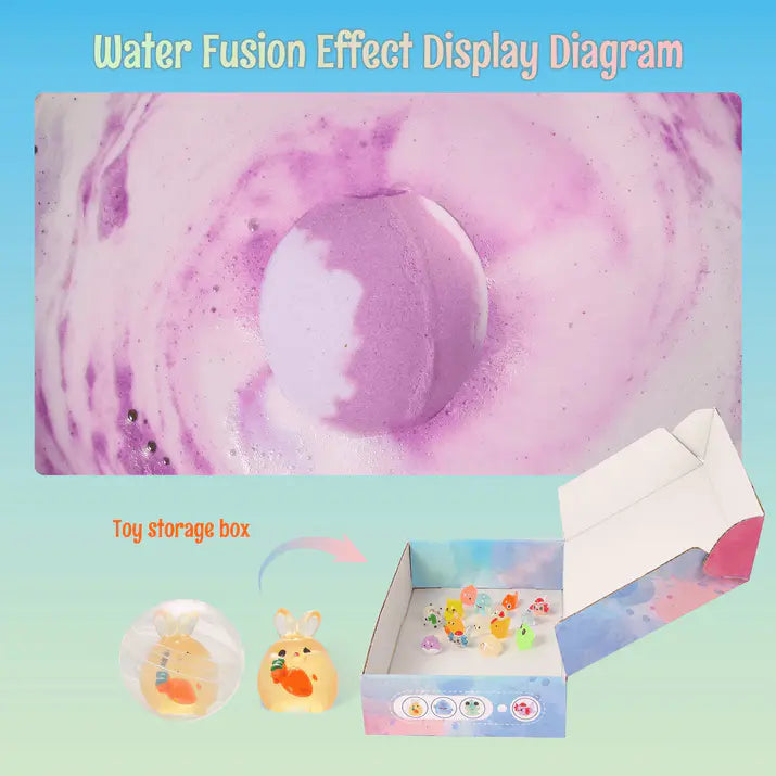 Luxswitch™ Surprise Splash Bath Bombs