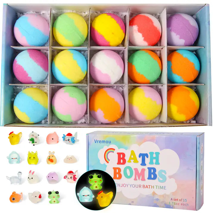 Luxswitch™ Surprise Splash Bath Bombs
