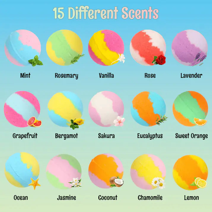 Luxswitch™ Surprise Splash Bath Bombs