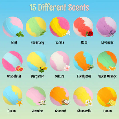 Luxswitch™ Surprise Splash Bath Bombs