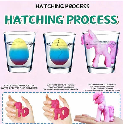 Luxswitch™ Rainbow Unicorn Surprise Eggs (6 Pack)